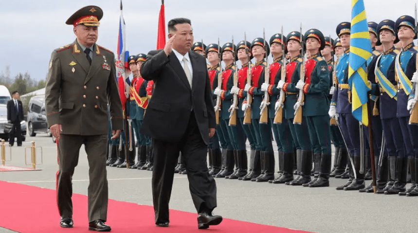 Kim i Koresë së Veriut takohet me Shoigun e Rusisë në Vladivostok