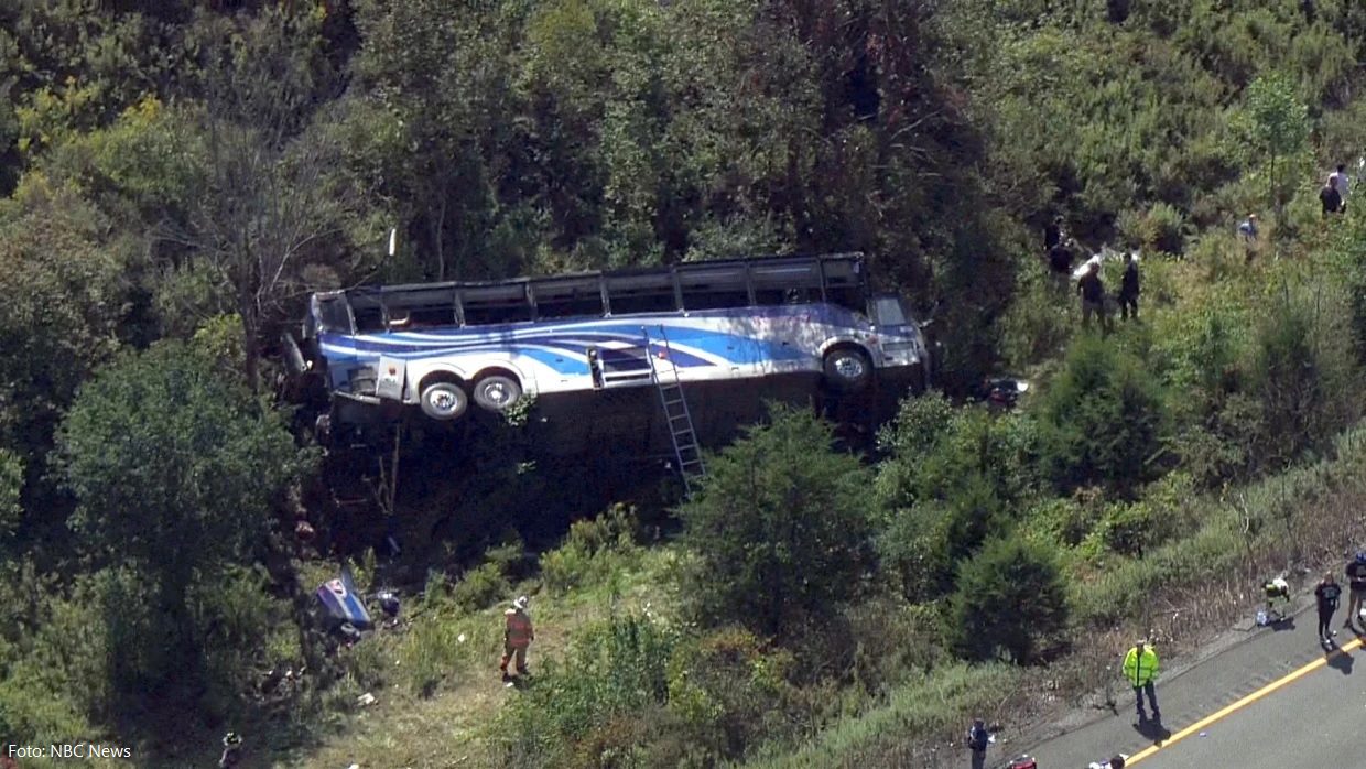 Një i vdekur e mbi 40 të lënduar nga përmbysja e një autobusi në Nju-Jork