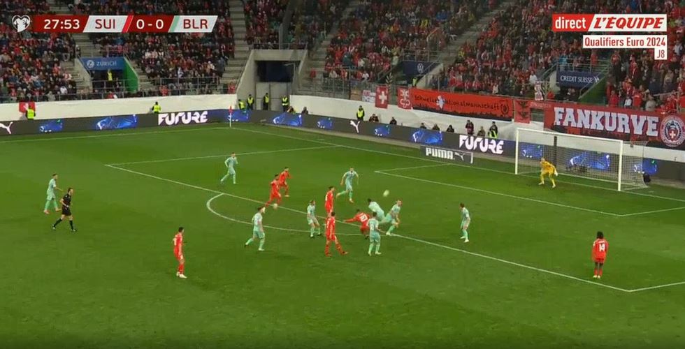 Supergol i Shaqirit, Zvicra në epërsi