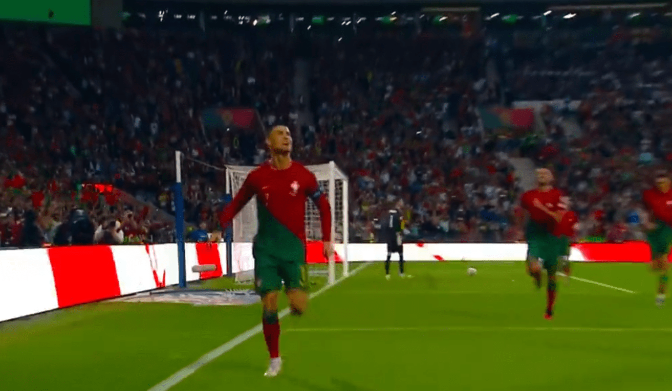 Ronaldo i pandalshëm edhe si 38 vjeçar, shënon për Portugalinë (VIDEO)