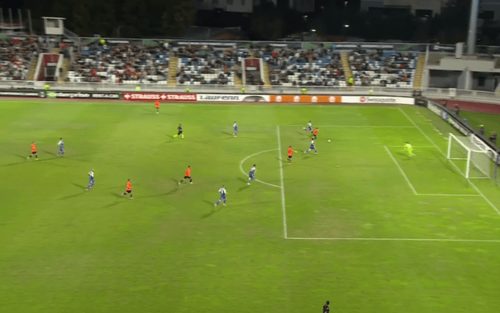 GOOOOOL/ Almir Kryeziu shënon gol të ‘çmendur’ ndaj Dinamo Zagrebit