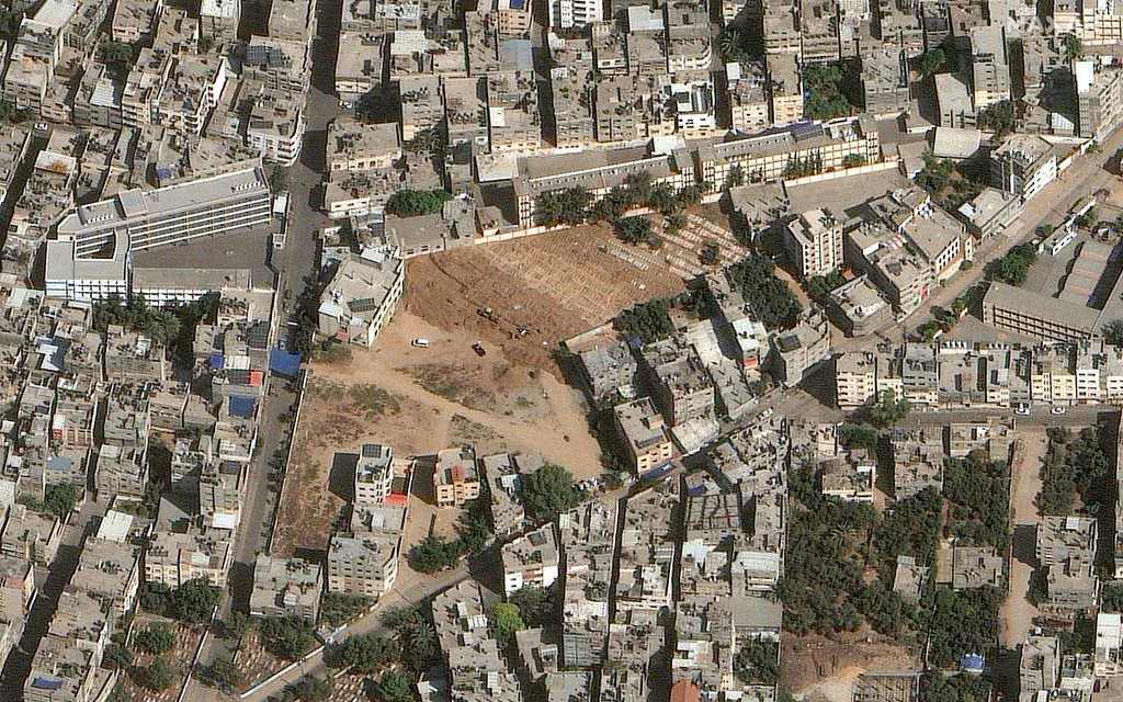 Imazhet satelitore tregojnë zgjerimin e varrezave në Gaza (FOTO)
