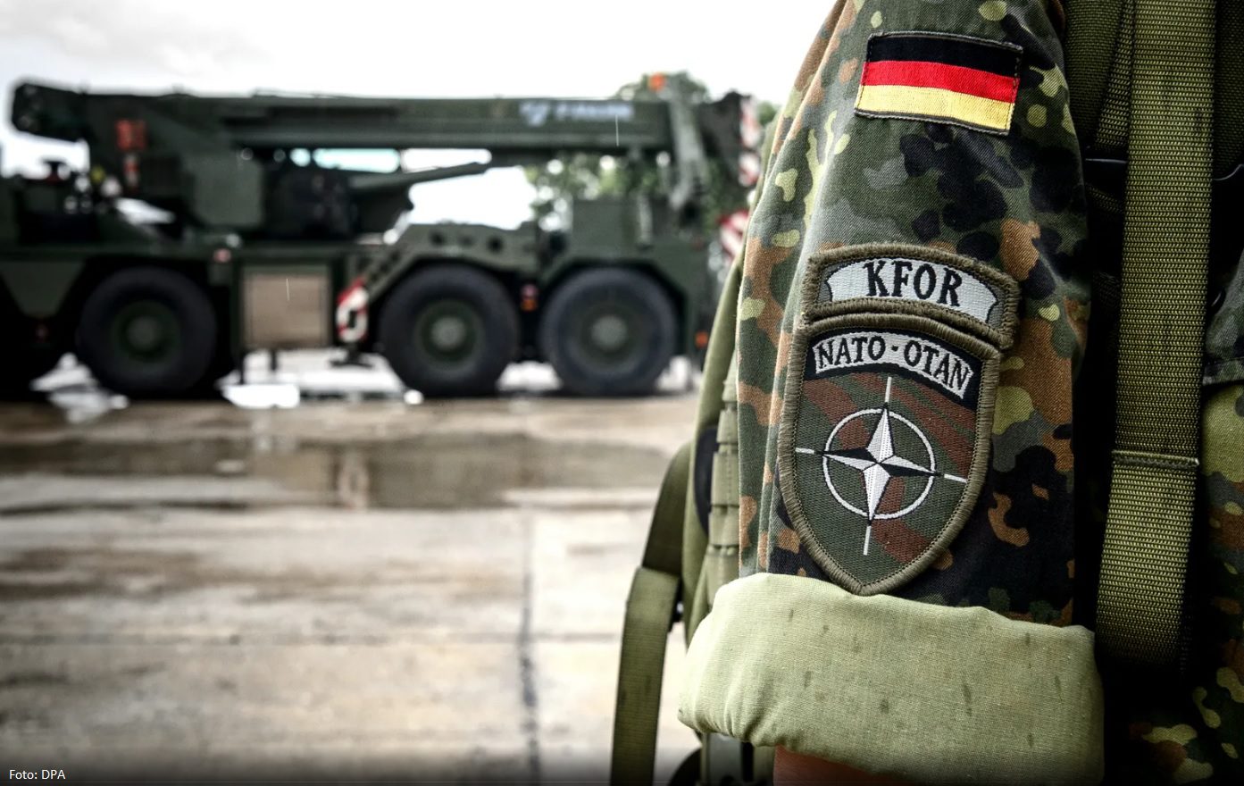 Automjete ushtarake të Gjermanisë futen në Kosovë, lëvizja s’ka të bëjë me situatën në veri
