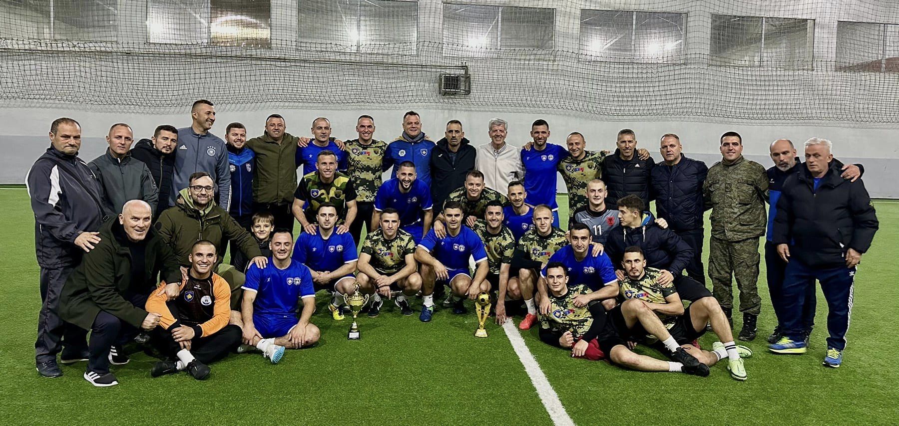 Pa asnjë humbje, ekipi i Policisë së Kosovës në futboll shpallet kampion në ligën e FPK-ës