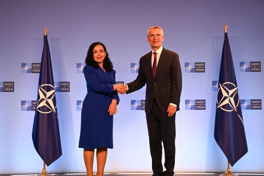 Presidentja Osmani takon nesër sekretarin e NATO-s Stoltenberg