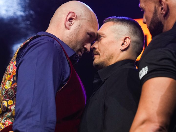 Dueli i shumëpritur i të pamposhturve Usyk-Fury caktohet për 17 shkurt