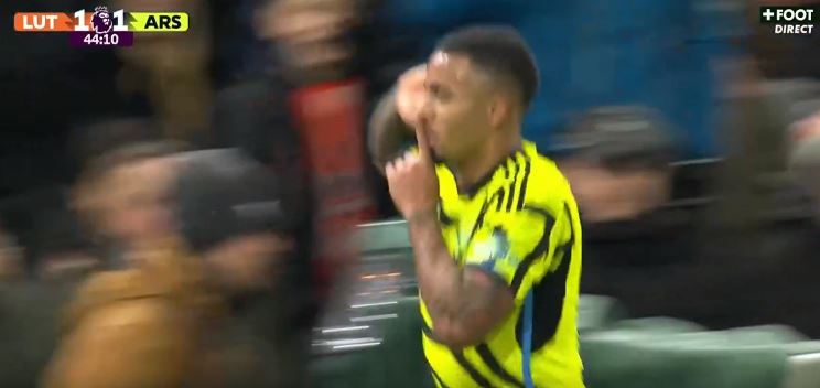 GOOOL/ Gabriel Jesus shënon për ta rikthyer epërsinë e Arsenalit