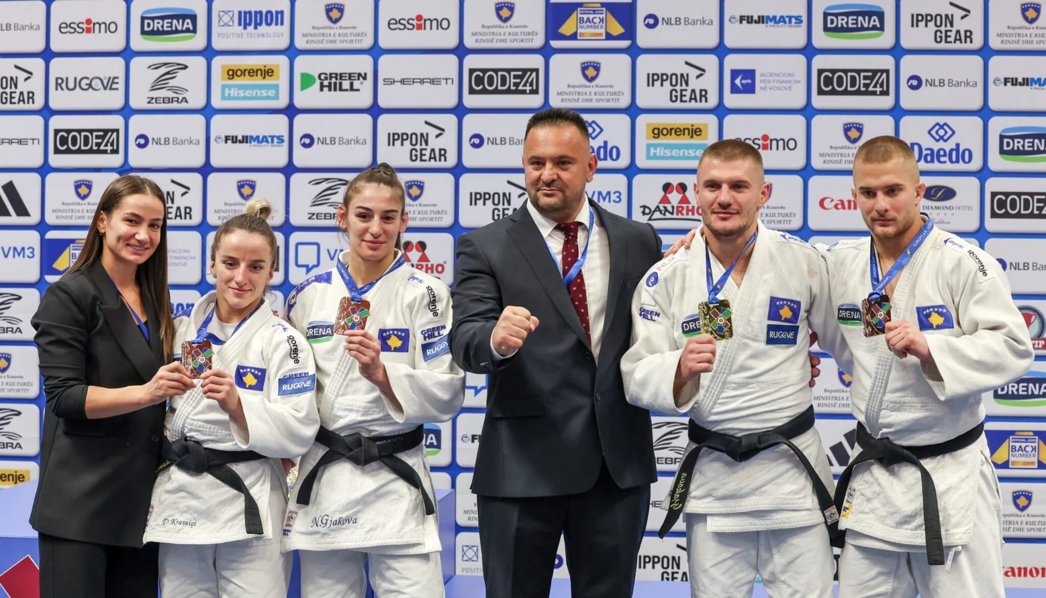 Kosova me më së shumti medalje në Kampionatin Evropian