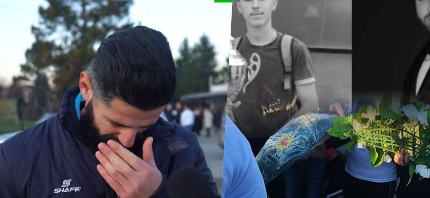 Vdekjet që tronditën Kosovën, ish-bashkëlojtari “shpërthen” në lot pas humbjes së dy ish-futbollistëve në aksident