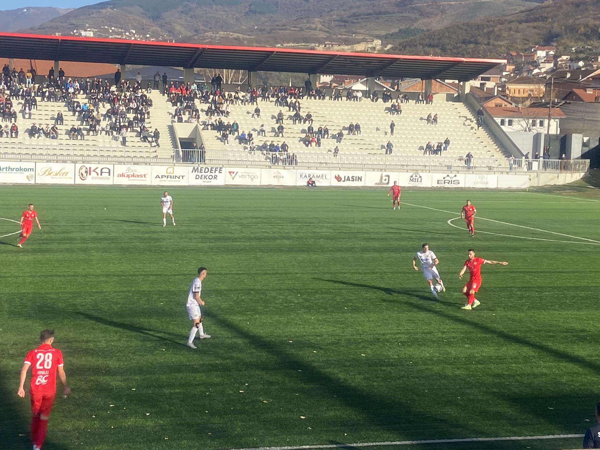 Gjilani dhuron spektakël pas 45 minutave të parë ndaj Lirisë