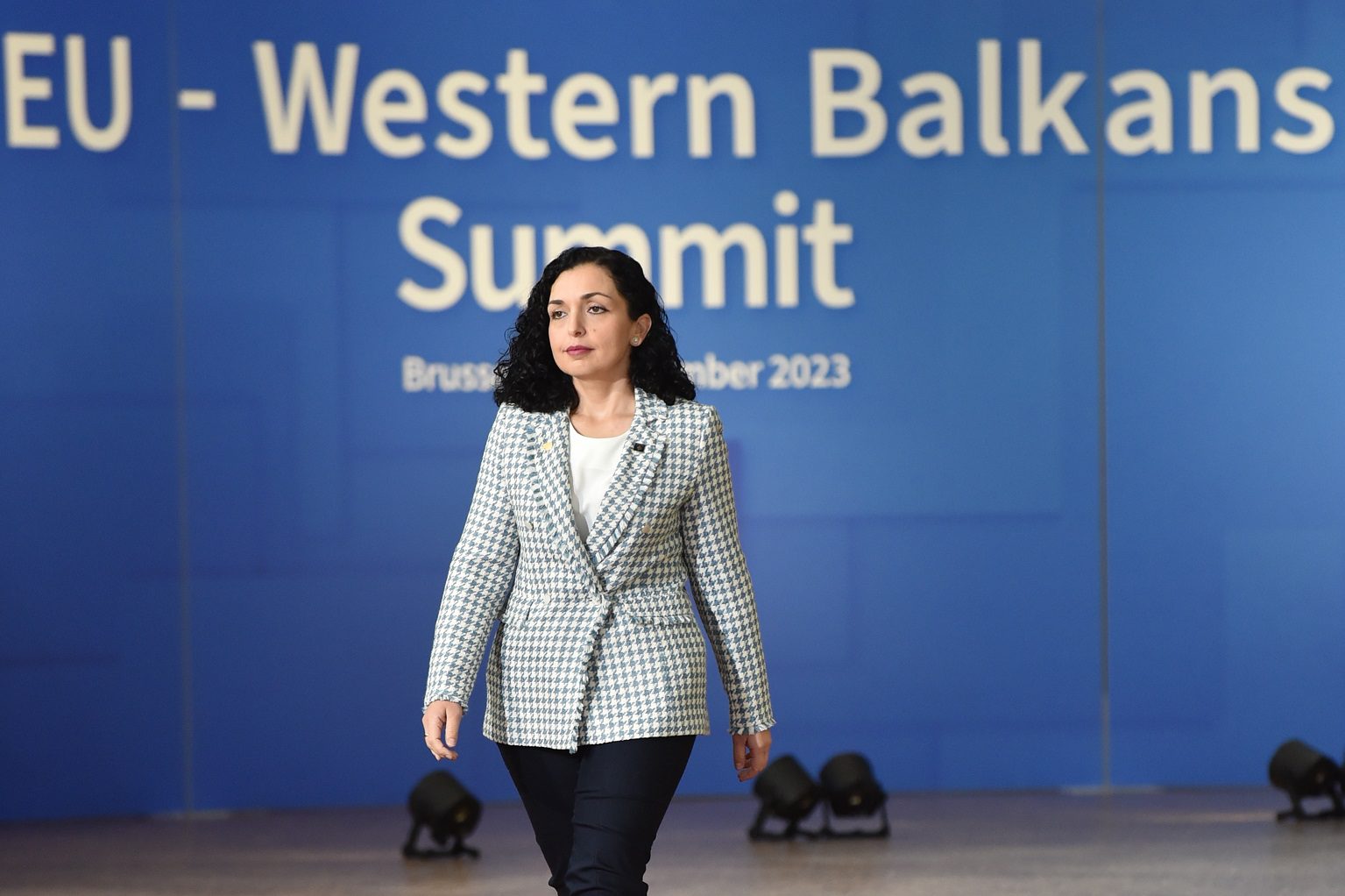 Osmani pas Samitit: Kosova i ka plotësuar kërkesat e BE-së, të na jepet statusi kandidat