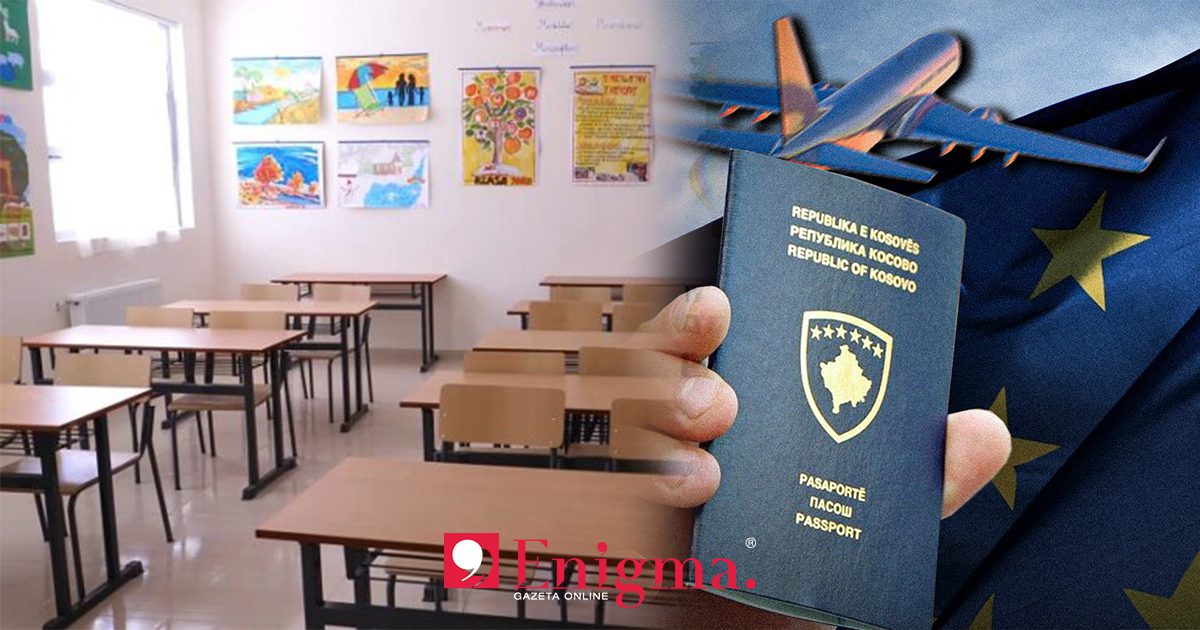Shqetësuese: Vetëm një muaj pas liberalizimit të vizave dhjetëra nxënës braktisin shkollat për migrim jashtë vendit