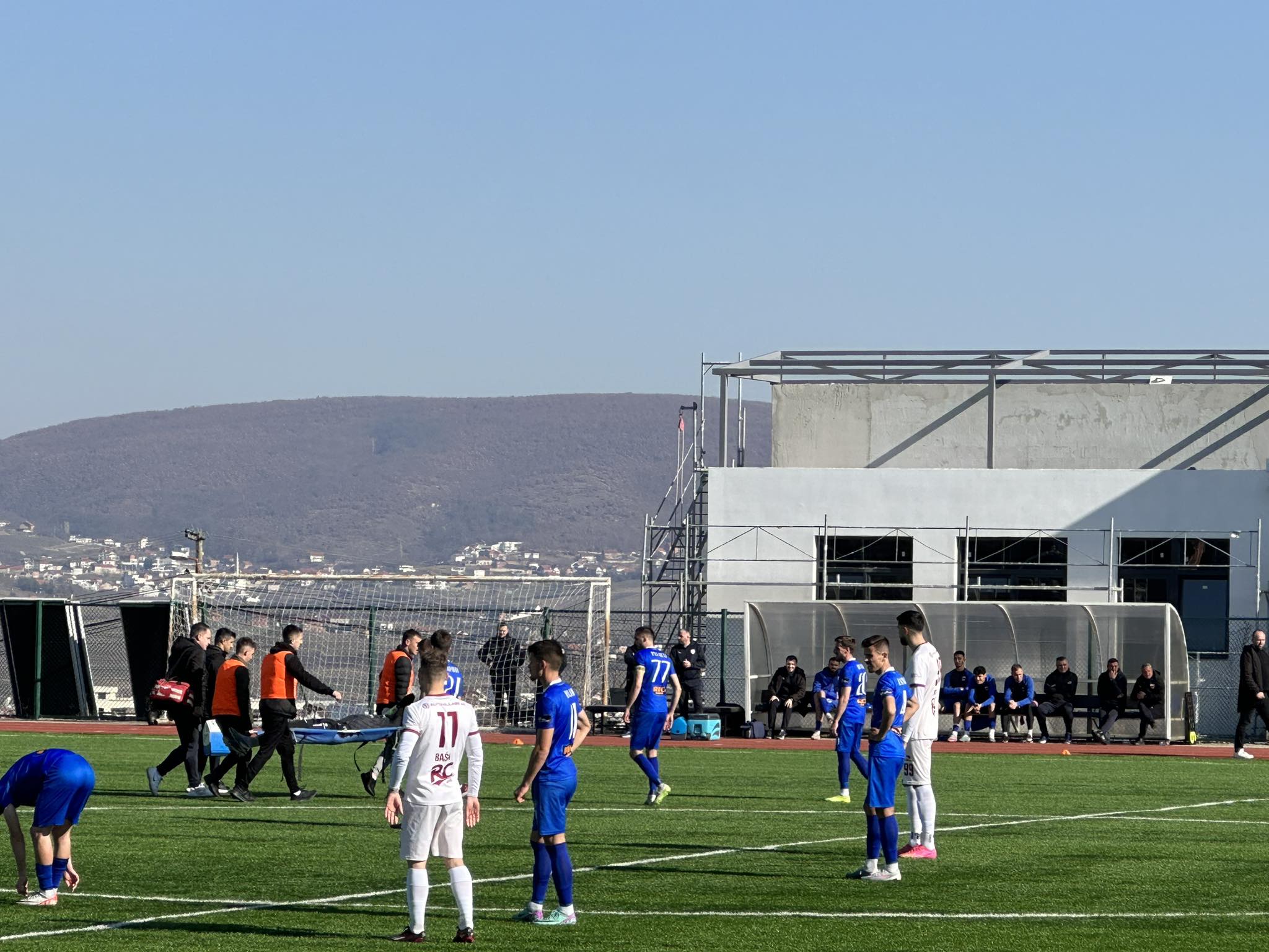 Lëndohet rëndë portieri i Gjilanit, Betim Halimi