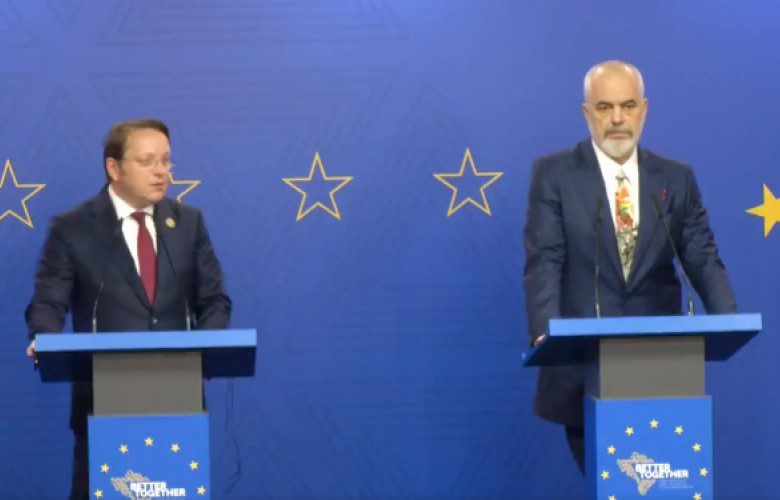 Arrihen 4 marrëveshje në samitin Ballkani Perëndimor-BE