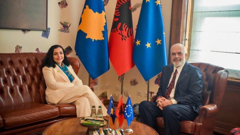 Osmani takohet me Ramën: Koordinim në të mirë të Kosovës e Shqipërisë