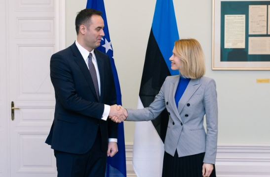 Kryeministrja e Estonisë mirëpret Konjufcën: Mbështesim plotësisht rrugëtimin e Kosovës drejt BE-së dhe NATO-s