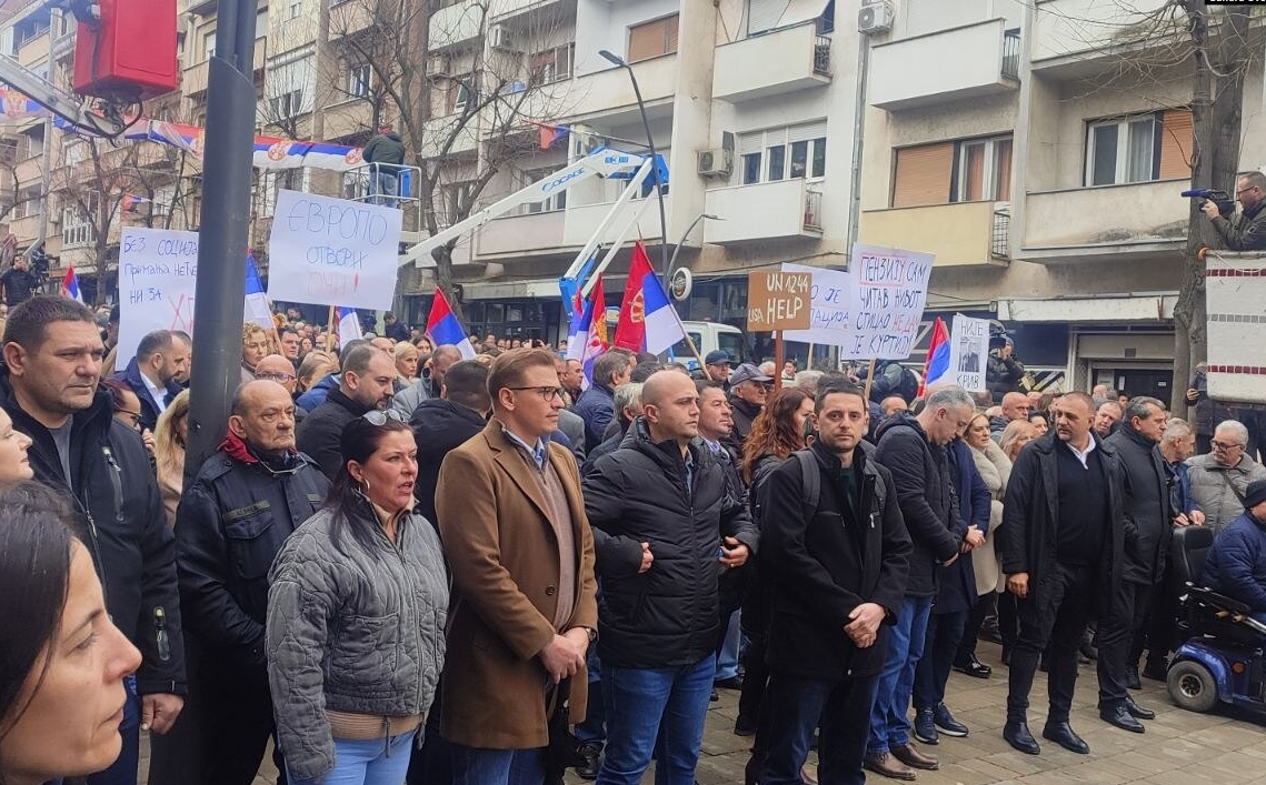 Përfundon pa incidente protesta e pensionistëve serbë për Rregulloren e BQK-së