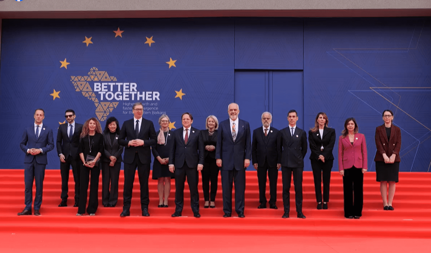 Fotografia e përbashkët nga Samiti Ballkani Perëndimor – BE, pa Kurtin