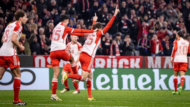 Tek Bayern Munich s’ka befasi,  triumfojnë ndaj Lazios dhe kualifikohet tutje