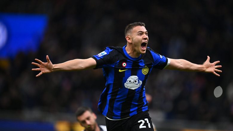 Asllani shënon në fitoren e Interit ndaj Genoas