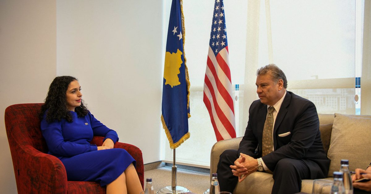 Osmani: ShBA-të janë përkrah Kosovës për të garantuar sigurinë tonë