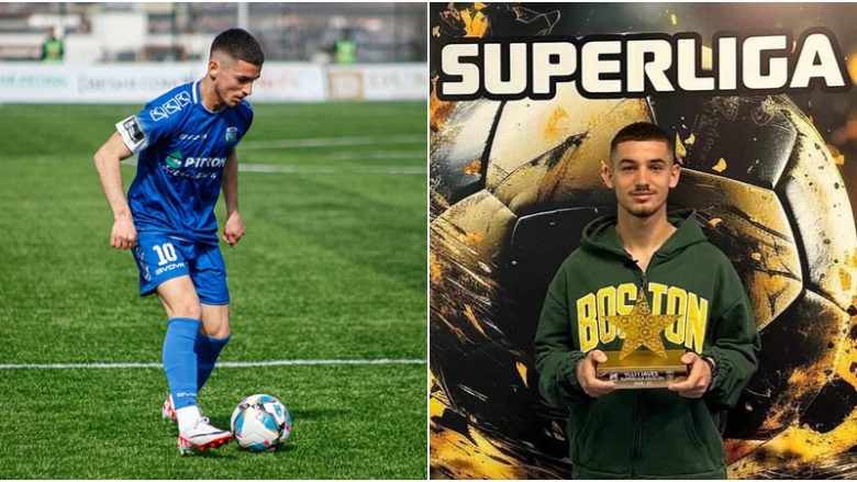 Shkëlqeu me tre gola ndaj Gjilanit, Hazrollaj zgjidhet lojtari më i mirë i xhiros së 23-të në Superligë