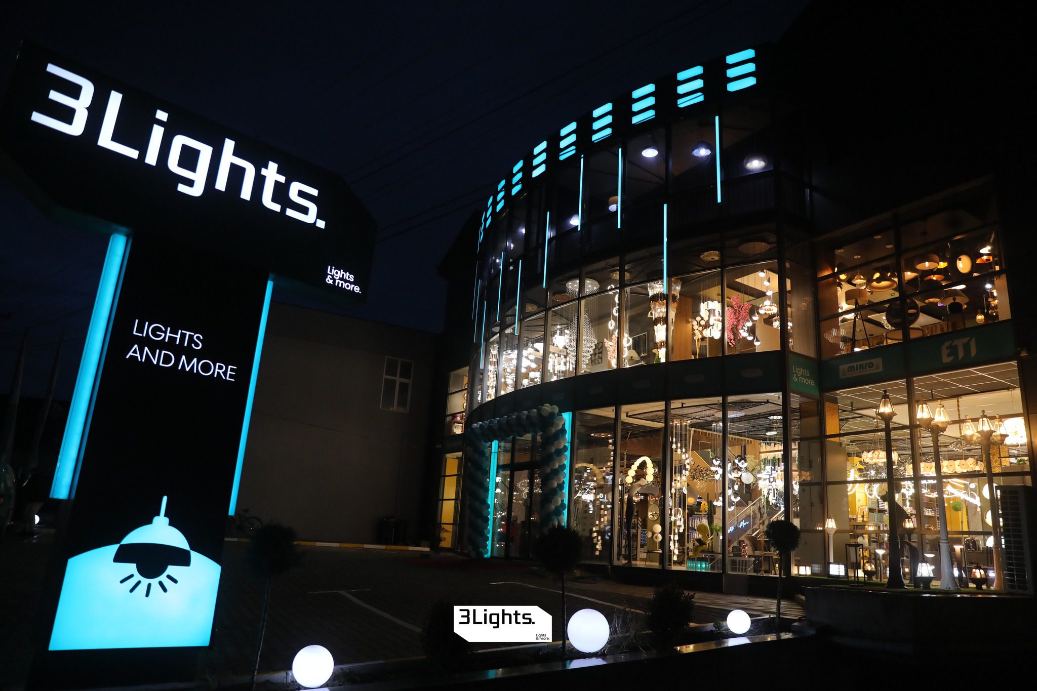 Hapet qendra më e madhe e ndriçimit në Gjilan, “3 Lights”