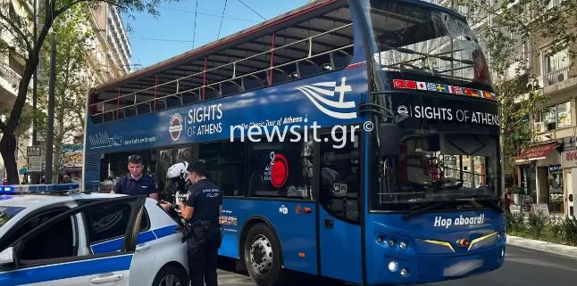 Greqi: Kablloja elektrike bie mbi autobusin e turistëve, 6 të lënduar