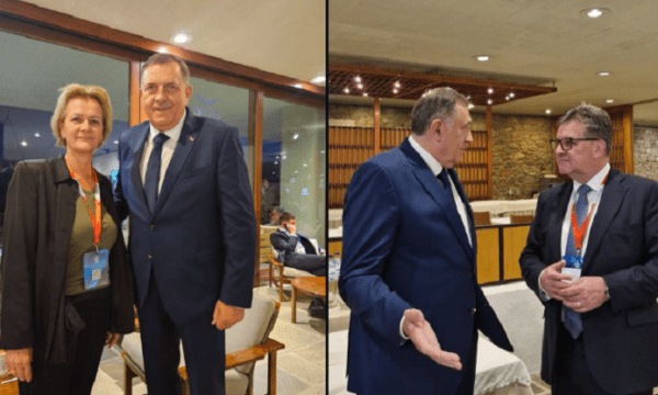 I sanksionuari nga ShBA, Milorad Dodik takohet përsëri me Lajçakun