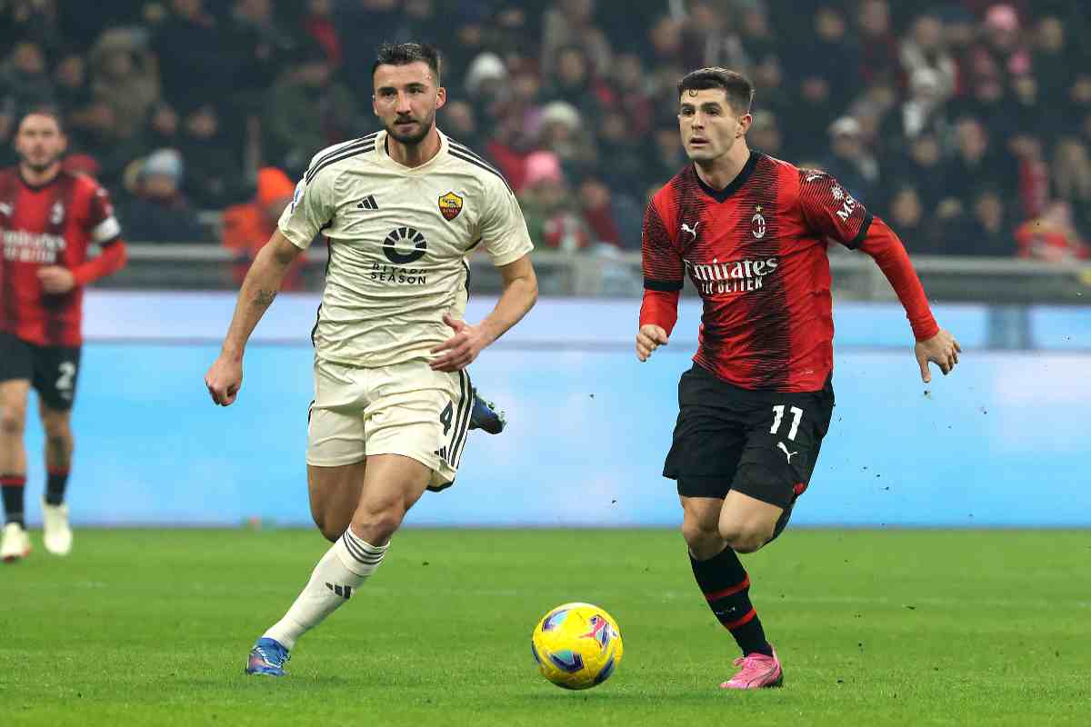 Formacionet zyrtare: Milan – Roma