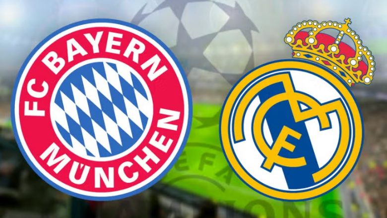 Publikohen formacionet zyrtare: Bayern Munich vs Real Madrid