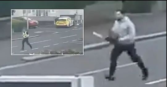 Skoci: Një person ndjek policinë me motor sharrë