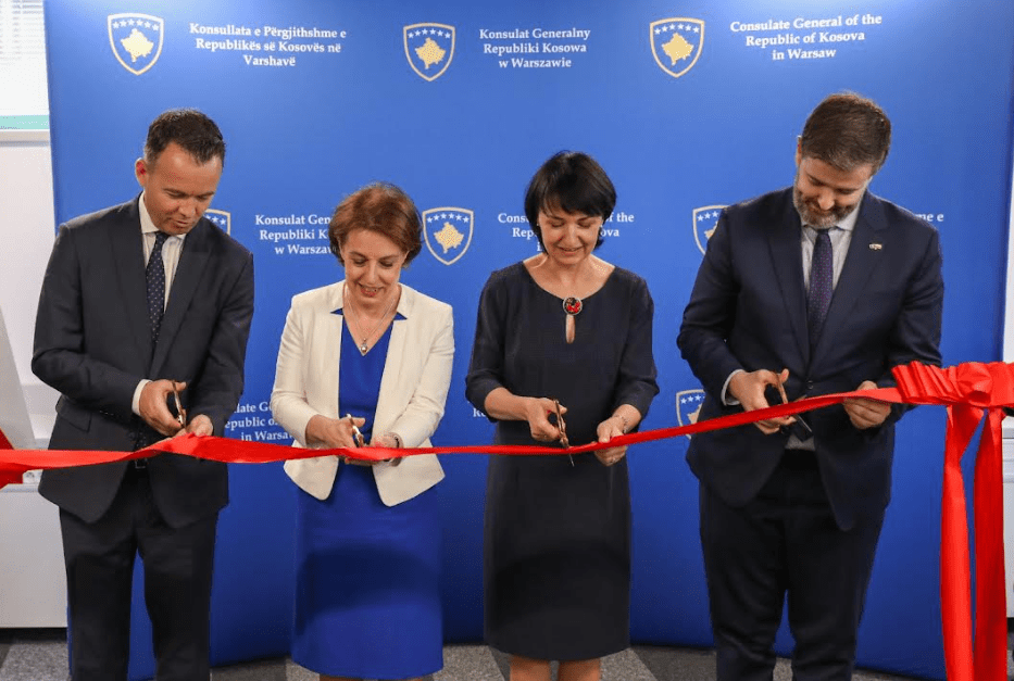 Inaugurohet Konsullata e Përgjithshme e Kosovës në Poloni