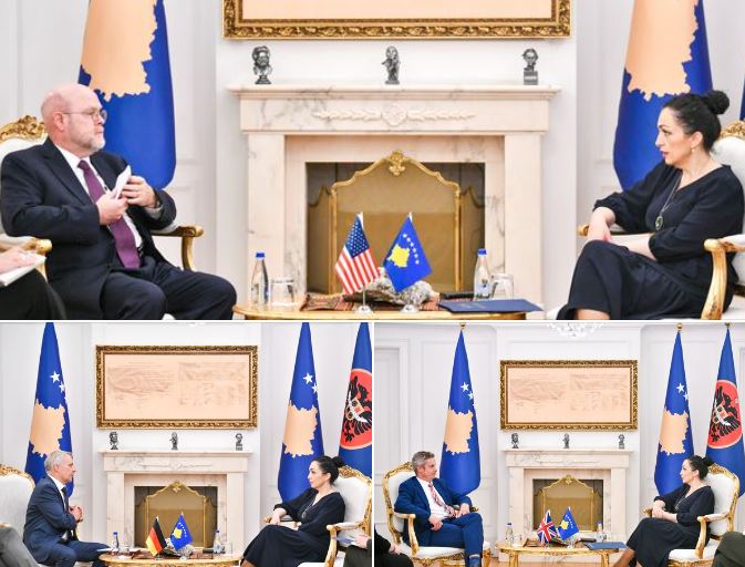 Presidenca shpalos detaje nga diskutimet me ambasadorët e huaj