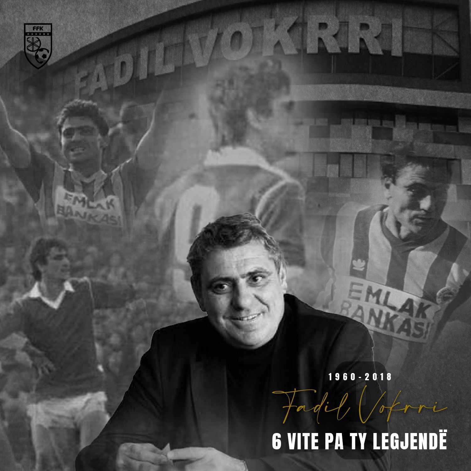 Gjashtë vjet pa legjendën Fadil Vokrri, FFK: Gjithmonë me respekt e mirënjohje për karrierën e tij