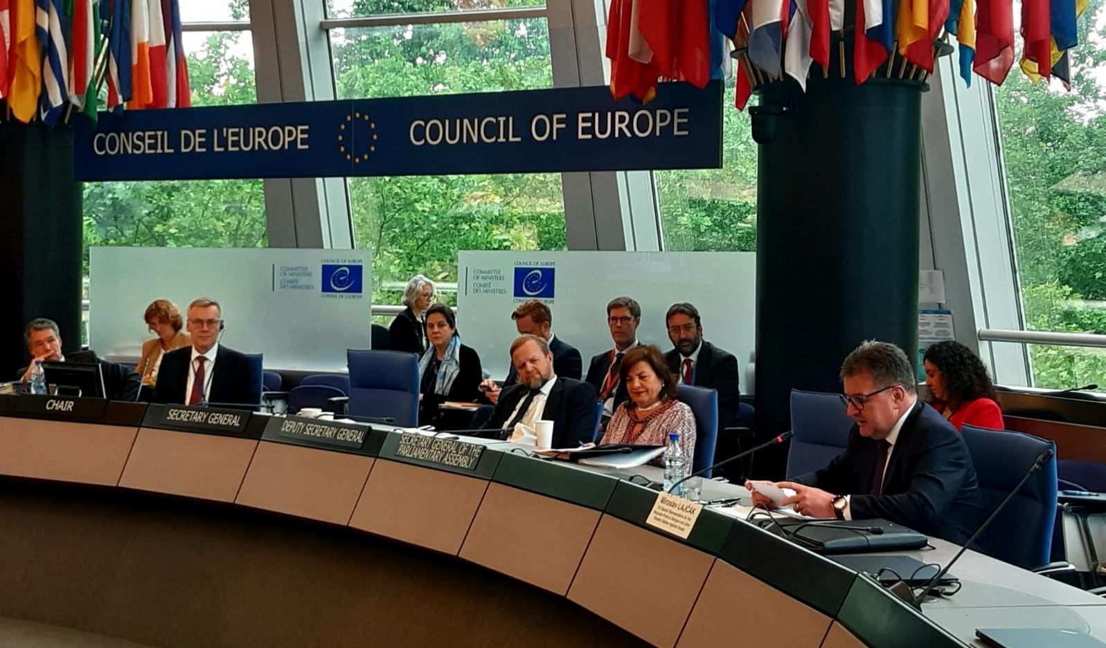 Lajçaku informon anëtarët e Këshillit të Evropës për dialogun Kosovë – Serbi