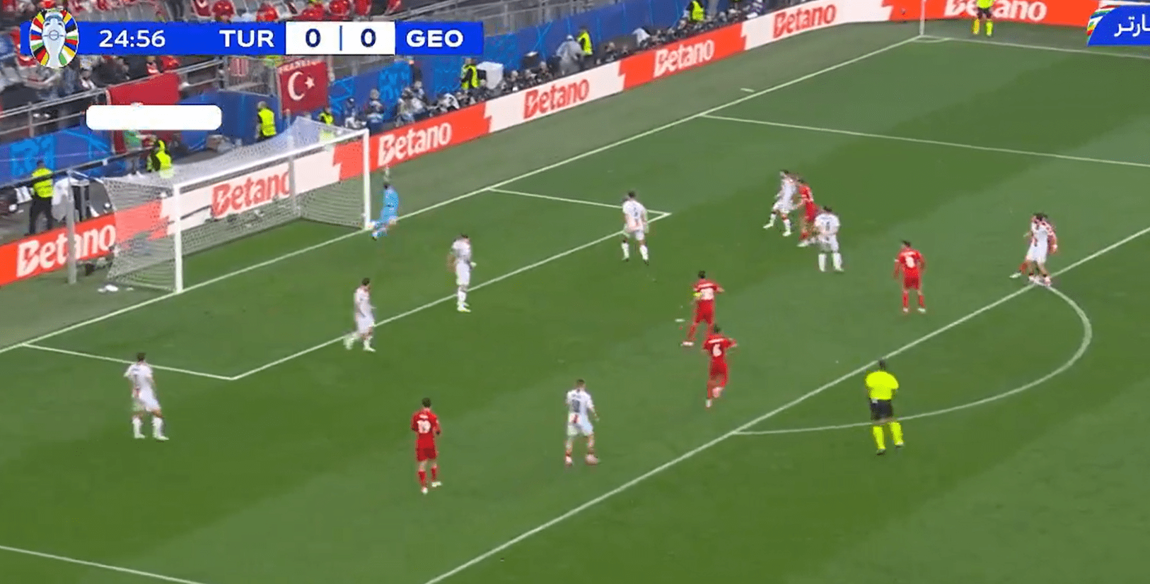 Supergol – Turqia kalon në epërsi ndaj Gjeorgjisë