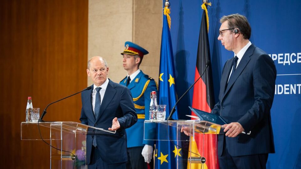 Kancelari gjerman Scholz takohet të premten me Vuçiqin në Serbi