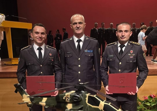 Dy kapitenë të FSK-së vlerësohen si oficerët më të mirë ndërkombëtarë në një kurs në Stamboll