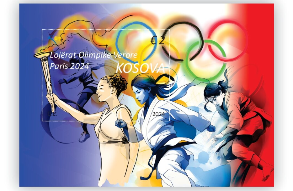 Lëshohet në qarkullim emisioni i ri i pullave postare “Lojërat Olimpike Verore – Paris 2024”