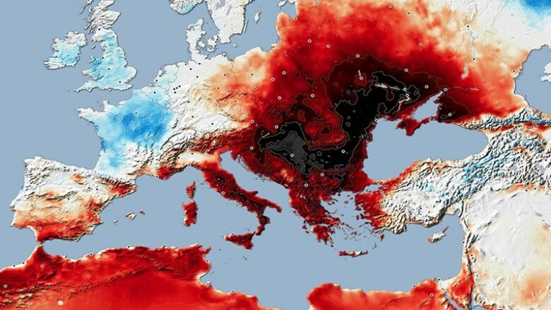 Vala e të nxehtit ekstrem thyen rekorde në Ballkan, SWE jep detaje se kur pritet të bien temperaturat