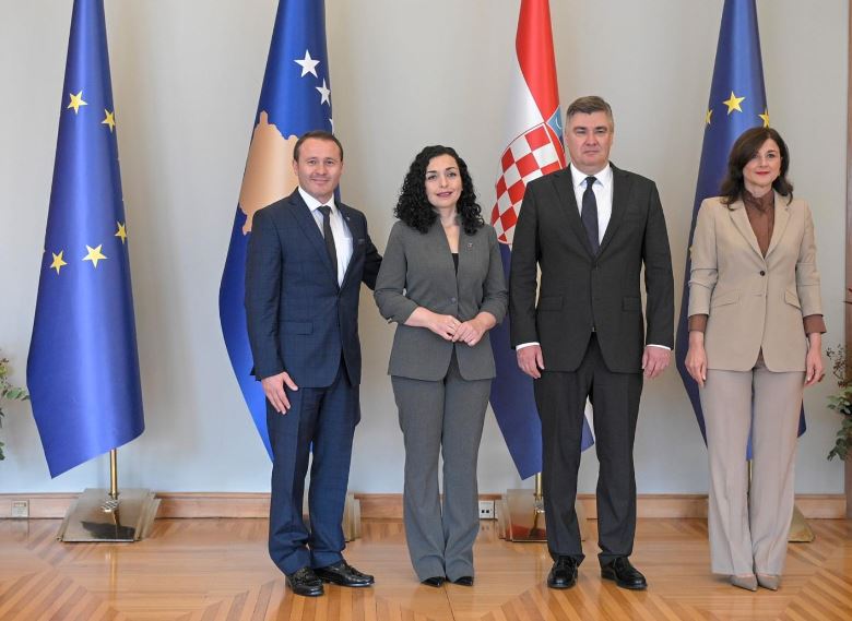 Osmani falënderon presidentin Milanoviq për ftesën: Kroacia mbështetëse e madhe e Kosovës