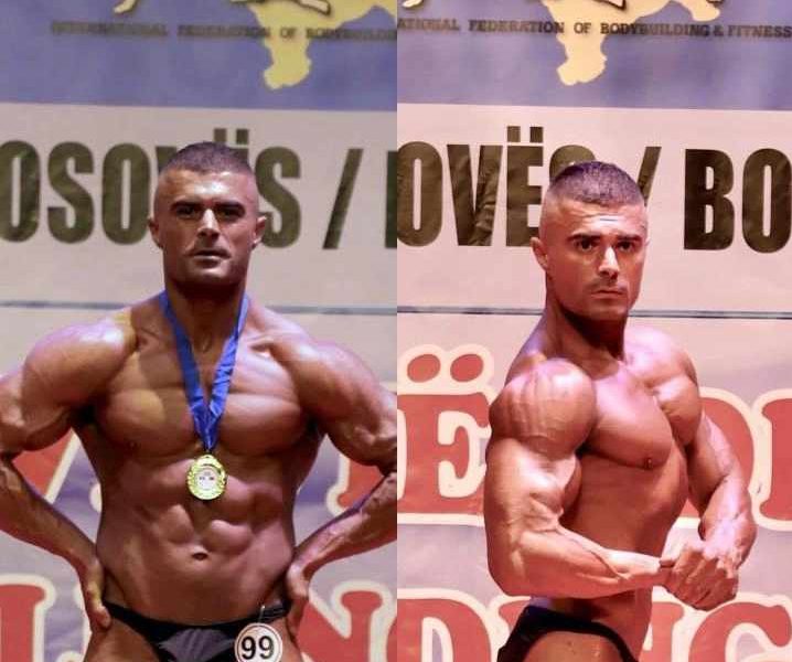 Driton Dauti kampion i padiskutueshëm i kampionatit mbarëkombëtar në Bodybuilding