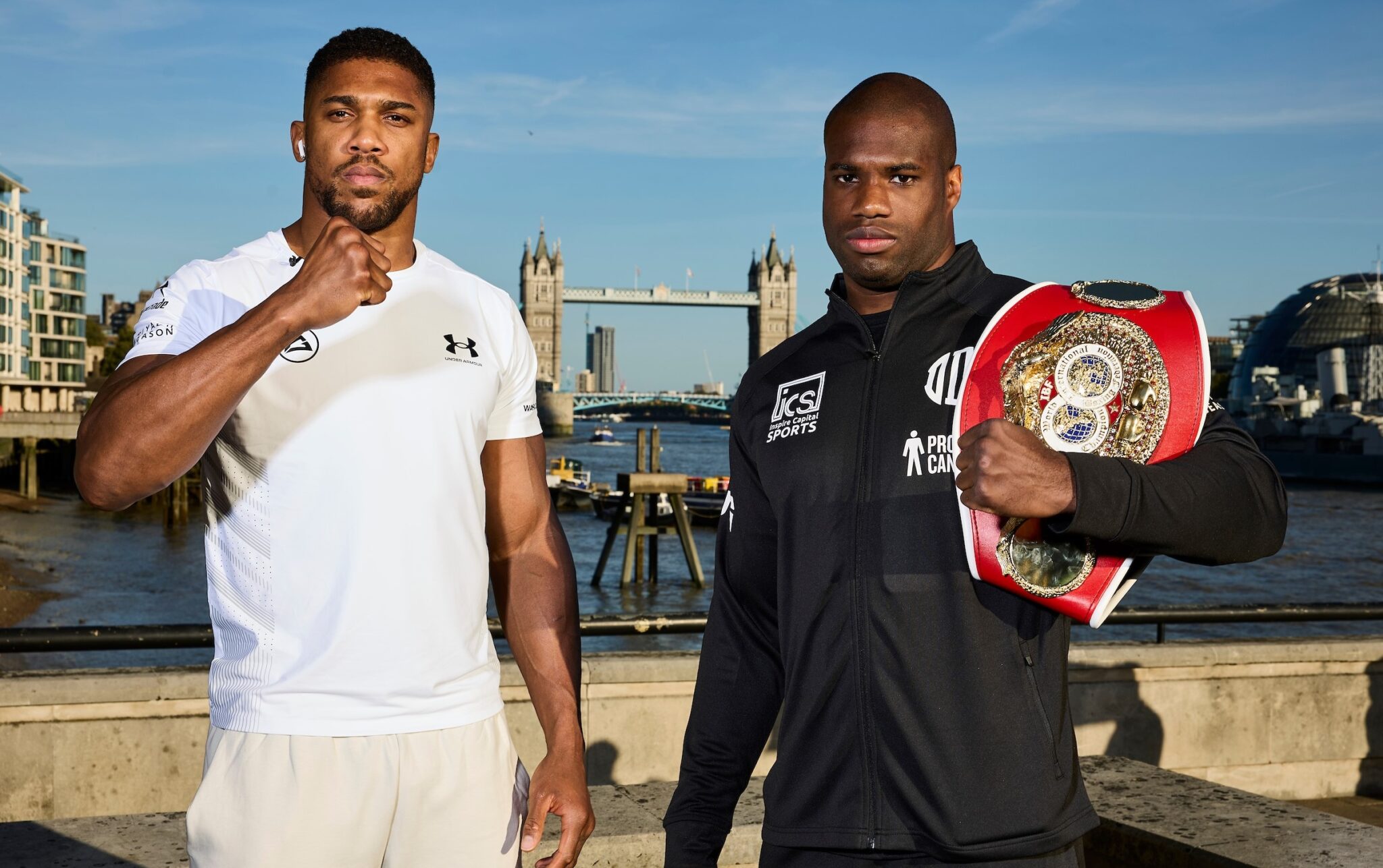 Gjithçka gati për super përballjen e nesërme, Anthony Joshua lufton ndaj Dubois për titullin IBF