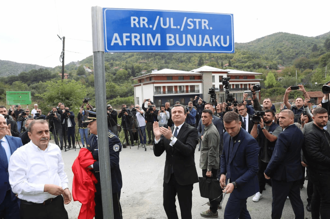 Rruga “Afrim Bunjaku”, Kurti: Kjo është rruga e të gjithë neve