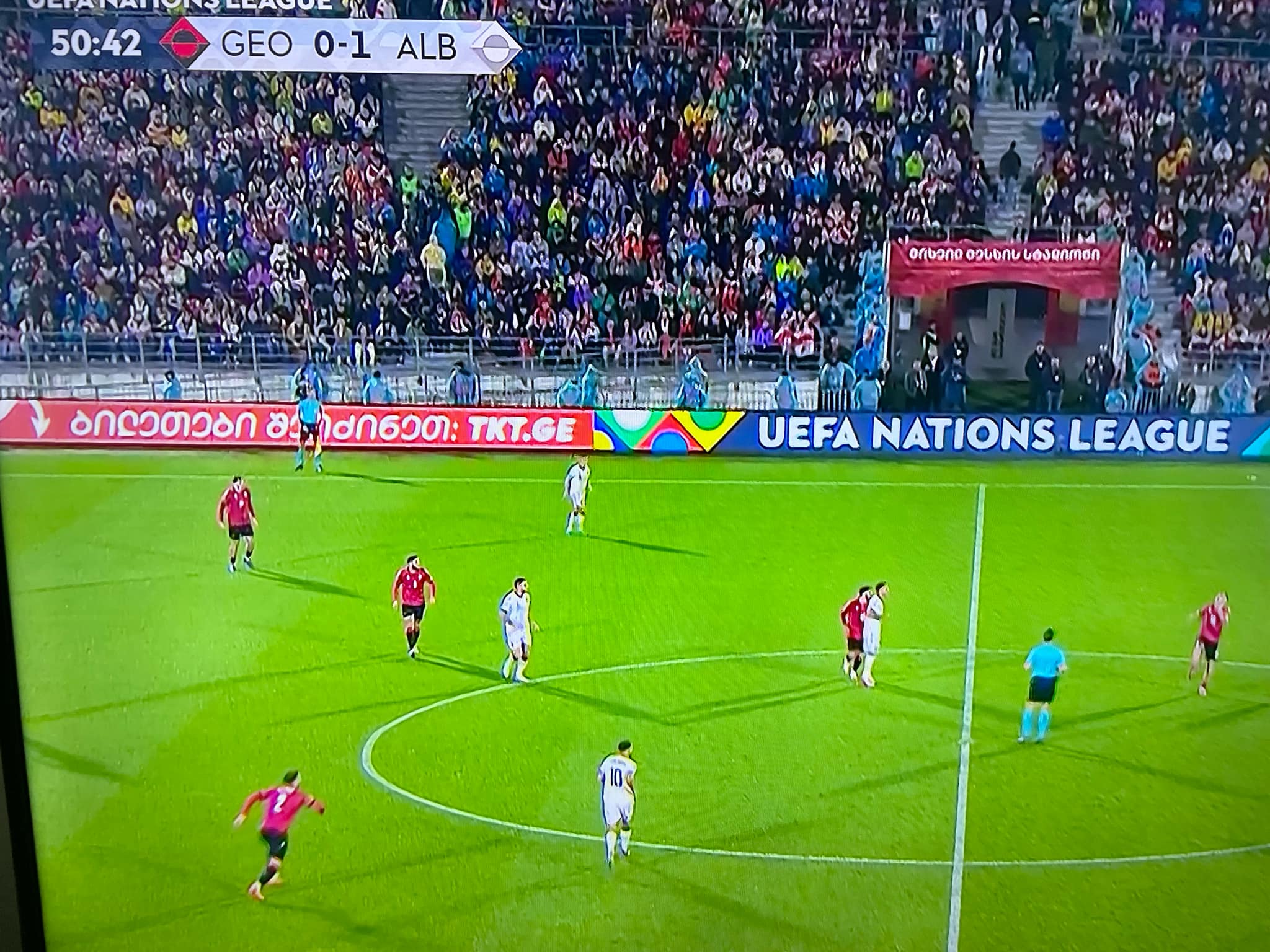 GOOOOL, Shqipëria kalon në epërsi ndaj Gjeorgjisë