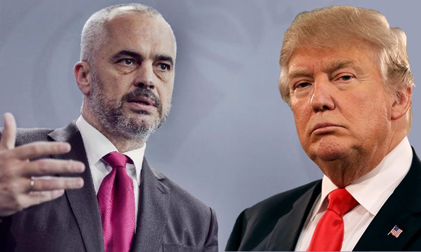 Edhe Edi Rama uron Trump për fitoren e zgjedhjeve në SHBA