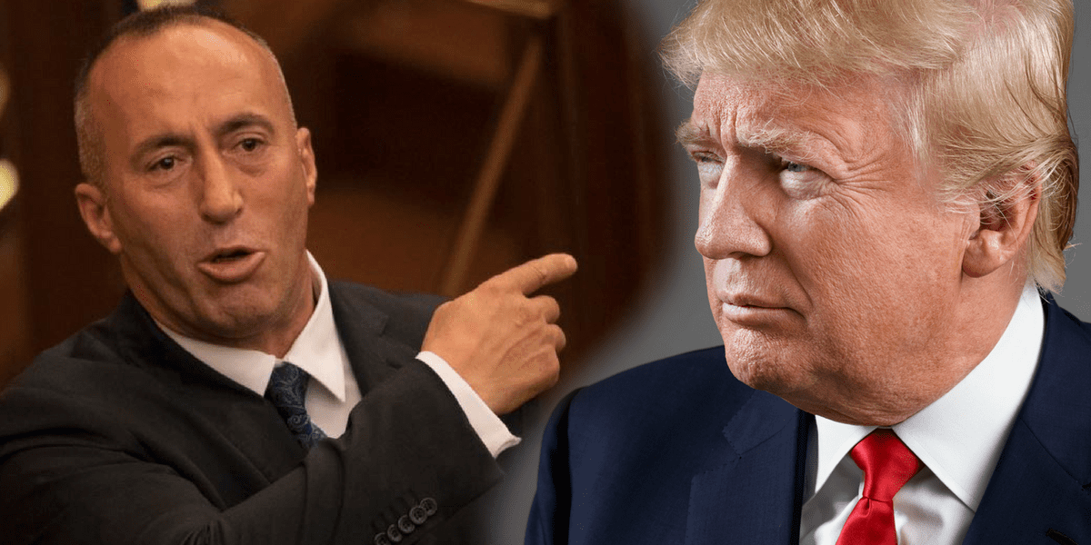 Trump para Harris me vota, reagon Haradinaj