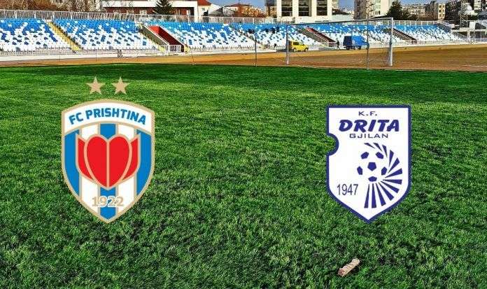 Prishtina – Drita, formacionet zyrtare