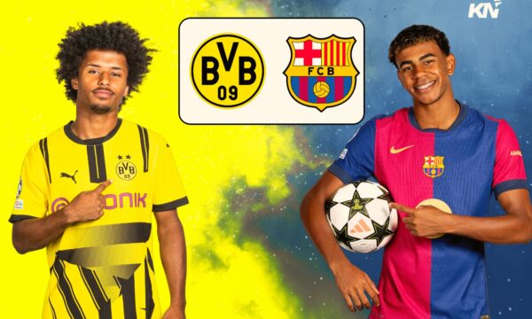 Dortmund – Barcelona, formacionet zyrtare